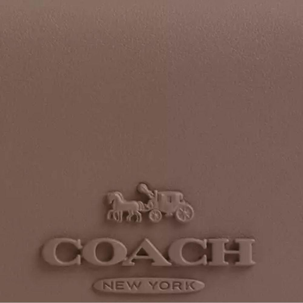 Coach Dark Stone Micro Wallet Trifold NWT - Picture 7 of 7